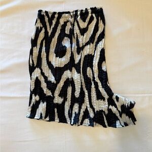 HM Printed Satin Shorts